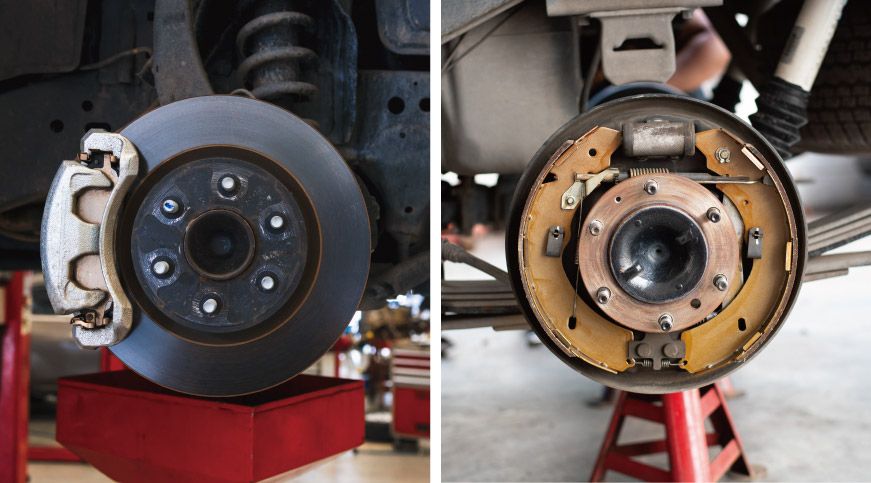 汽車碟煞系統|汽車鼓煞系統