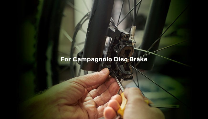 Được thiết kế và phát triển đặc biệt cho hệ thống phanh đĩa CAMPAGNOLO, bao gồm các dòng phổ biến như Record, Super Record, Ekar, Chorus, Potenza, v.v., tương thích hoàn hảo và hiệu suất xuất sắc.