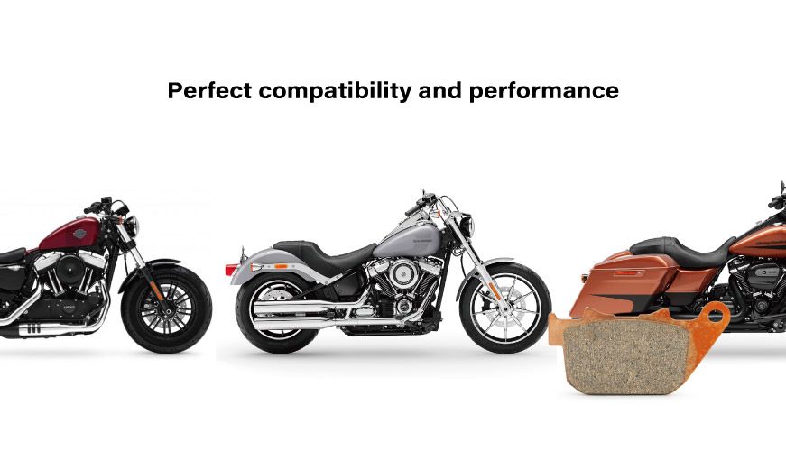Được thiết kế và phát triển đặc biệt cho hệ thống phanh đĩa của Harley-Davidson, bao gồm các mẫu phổ biến như Road Glide Special, Street Glide Special, Iron 883, Low Rider S, Sportster 1200 S, Pan America 1250 Special, v.v., nó hoàn toàn tương thích và mang lại hiệu suất xuất sắc. Hiệu suất xuất sắc.