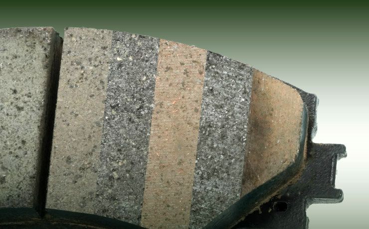 What are the different types of brake pads