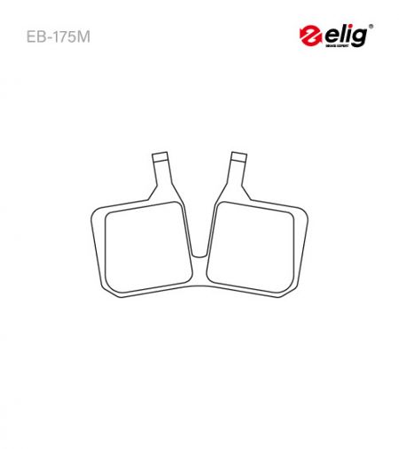 Mga pad ng disc brake ng bisikleta para sa MAGURA MT5 Pro, MT Trail Sport 4 Piston