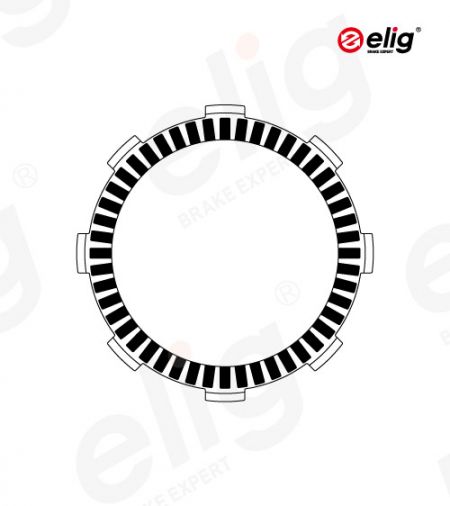 適用HONDA CBR125R, APE 100, CMX250X Rebel, CMX250C Rebel, CRF150RB|KAWASAKI KX100, KX85, KLX125 , KLX140|SUZUKI GSX400|YAMAHA YFM125R Raptor 125離合器片 - 適用HONDA CBR125R, APE 100, CMX250X Rebel, CMX250C Rebel, CRF150RB|KAWASAKI KX100, KX85, KLX125 , KLX140離合器片